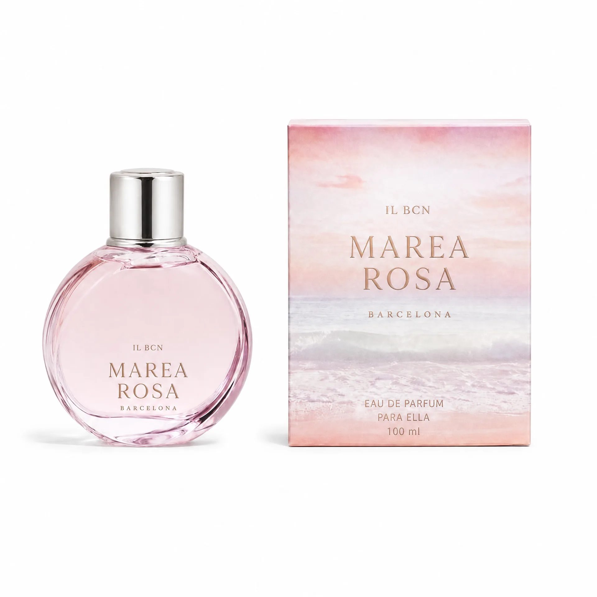 Marea Rosa de IL BCN Eau de Parfum para mujer 100 ml con caja