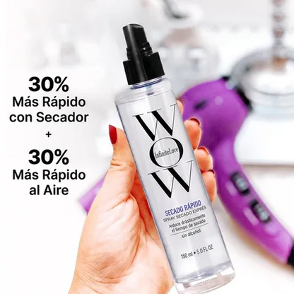 Spray Secado Rápido Anti-Frizz – Cabello Suave y Brillante al Instante