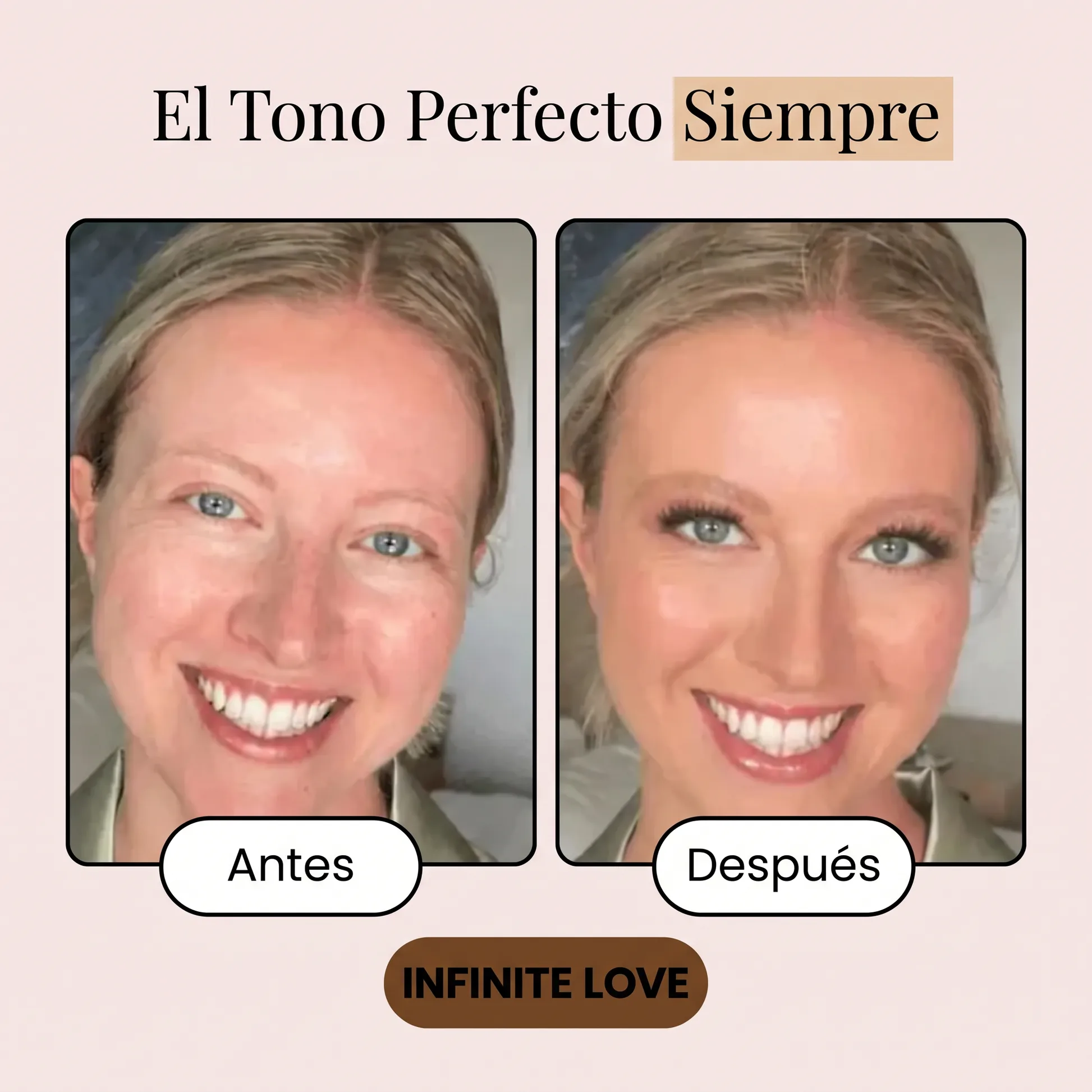 Antes y Después - Resultado Real #1 - INFINITE LOVE
