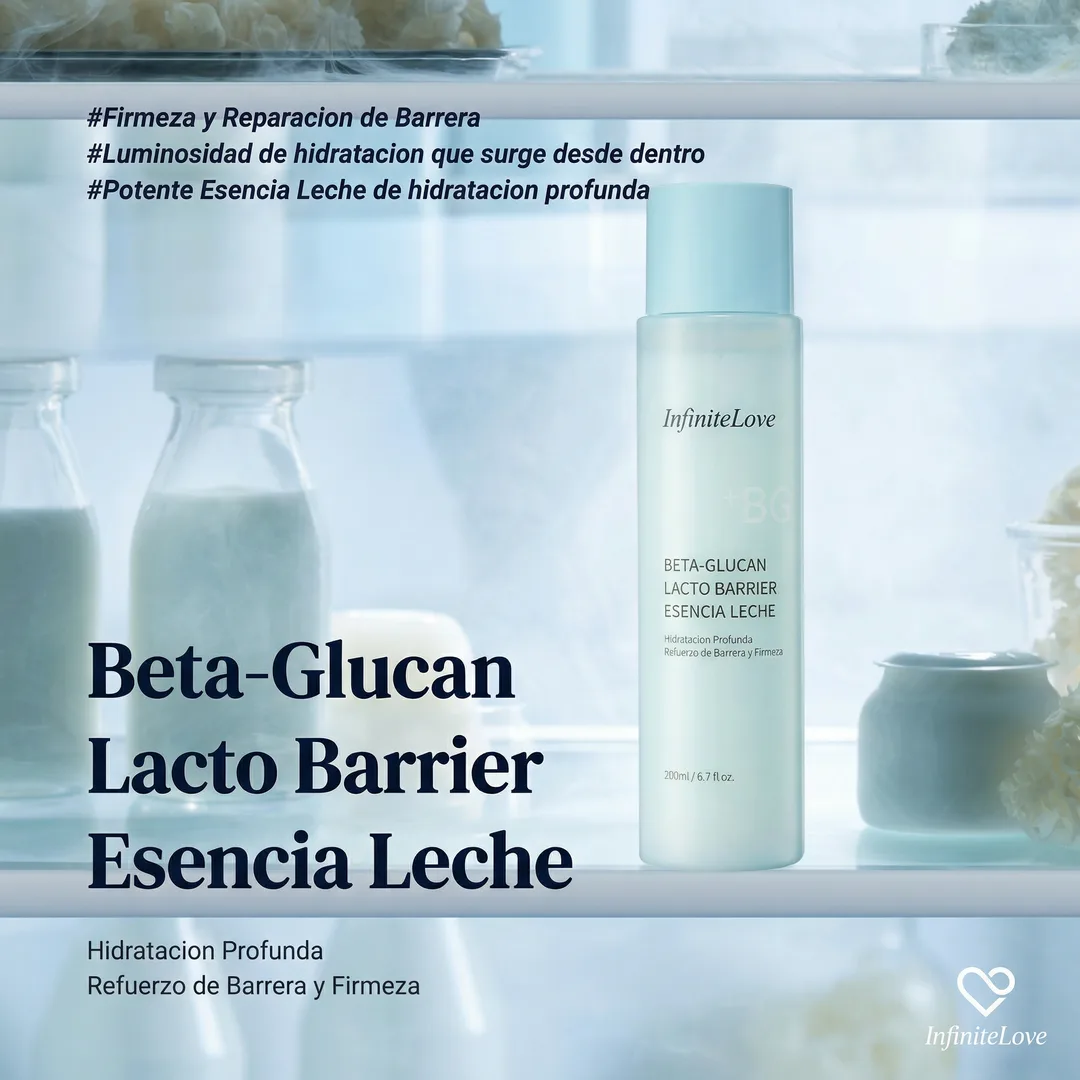Esencia Hidratante con Beta-Glucano – Reparación de Barrera y Piel Calmante
