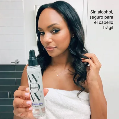 Spray Secado Rápido Anti-Frizz – Cabello Suave y Brillante al Instante