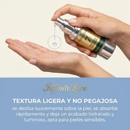 Sérum Booster 7 Péptidos – Hidratación, Luminosidad y Piel Más Lisa
