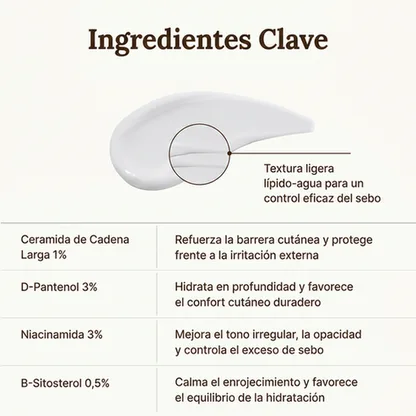 Crema Reparadora de Barrera con Ceramidas LC – Hidratación Profunda y Piel Reforzada