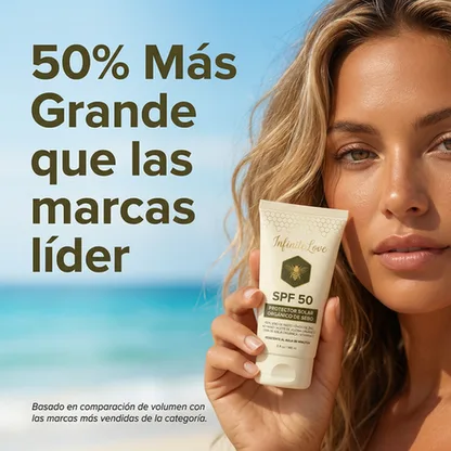 Protector Solar Mineral de Sebo SPF 50 – Hidratación y Protección Total