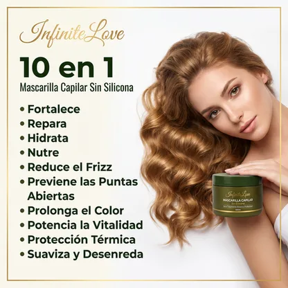 Mascarilla Reparadora – Cabello Suave, Fuerte y Sin Frizz