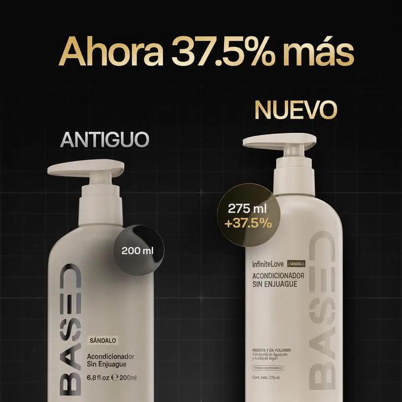 Acondicionador Sin Aclarado Hidratación y Definición Rizos Sin Siliconas 275ml