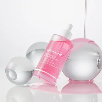Sérum Rosa PDRN Ultraligero Péptidos Niacinamida Ácido Hialurónico K-Beauty 110ml