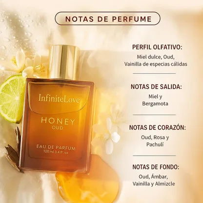 Eau de Parfum Honey Oud · Miel y Oud (Unisex) — 100 ml