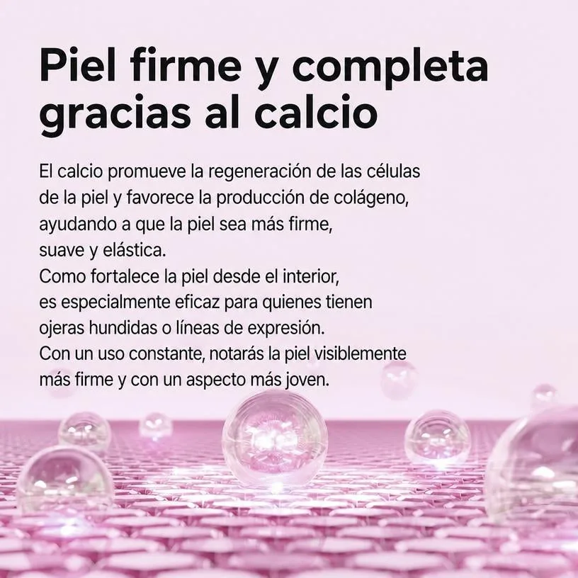 Información sobre el cuidado de la piel con Calcio CX