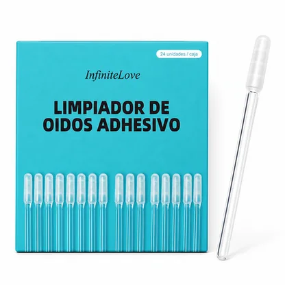 Limpiador de Oidos Adhesivo Reutilizable - 24 Unidades