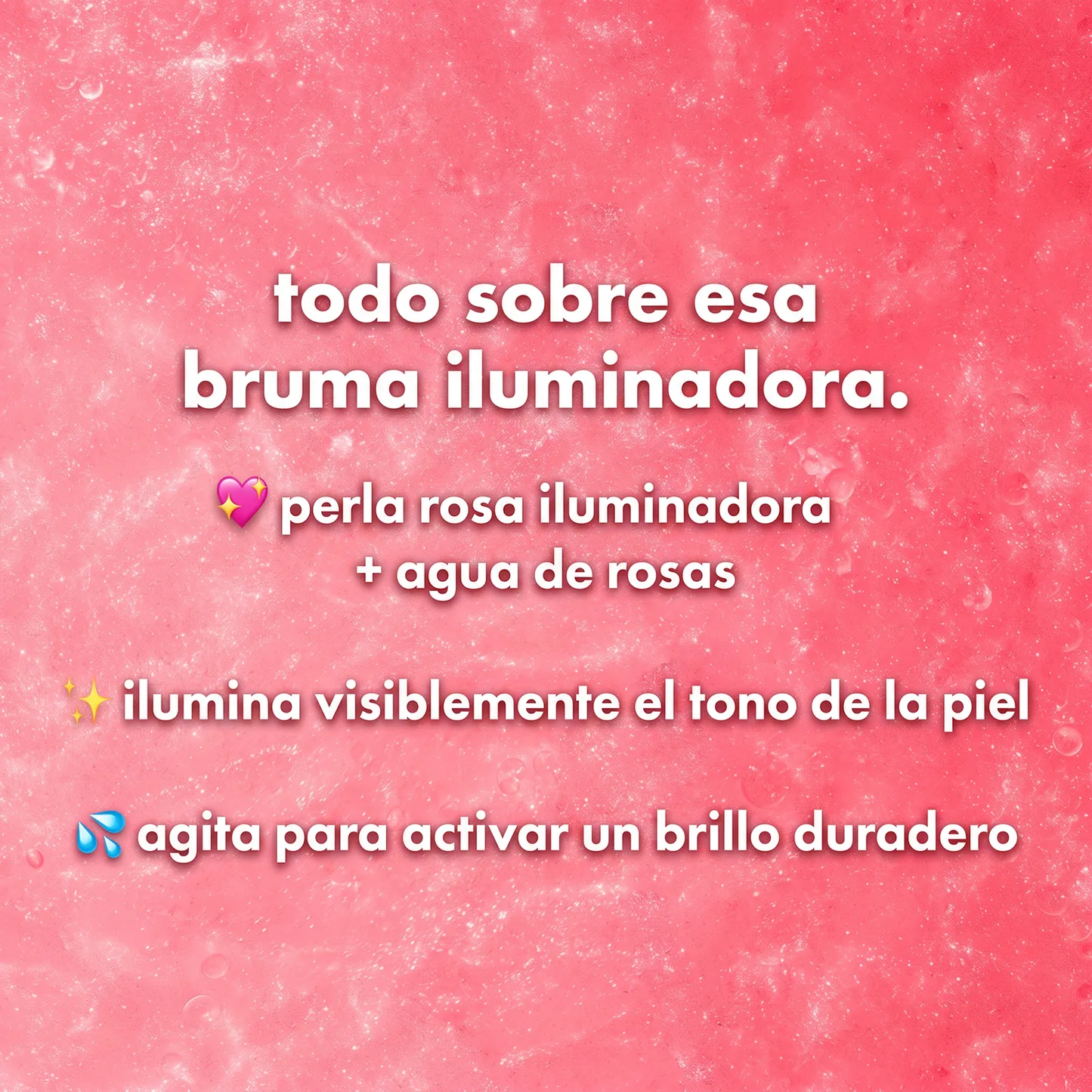 InfiniteRose – Spray fijador bifásico luminoso 80 ml