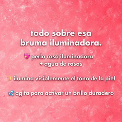 InfiniteRose – Spray fijador bifásico luminoso 80 ml