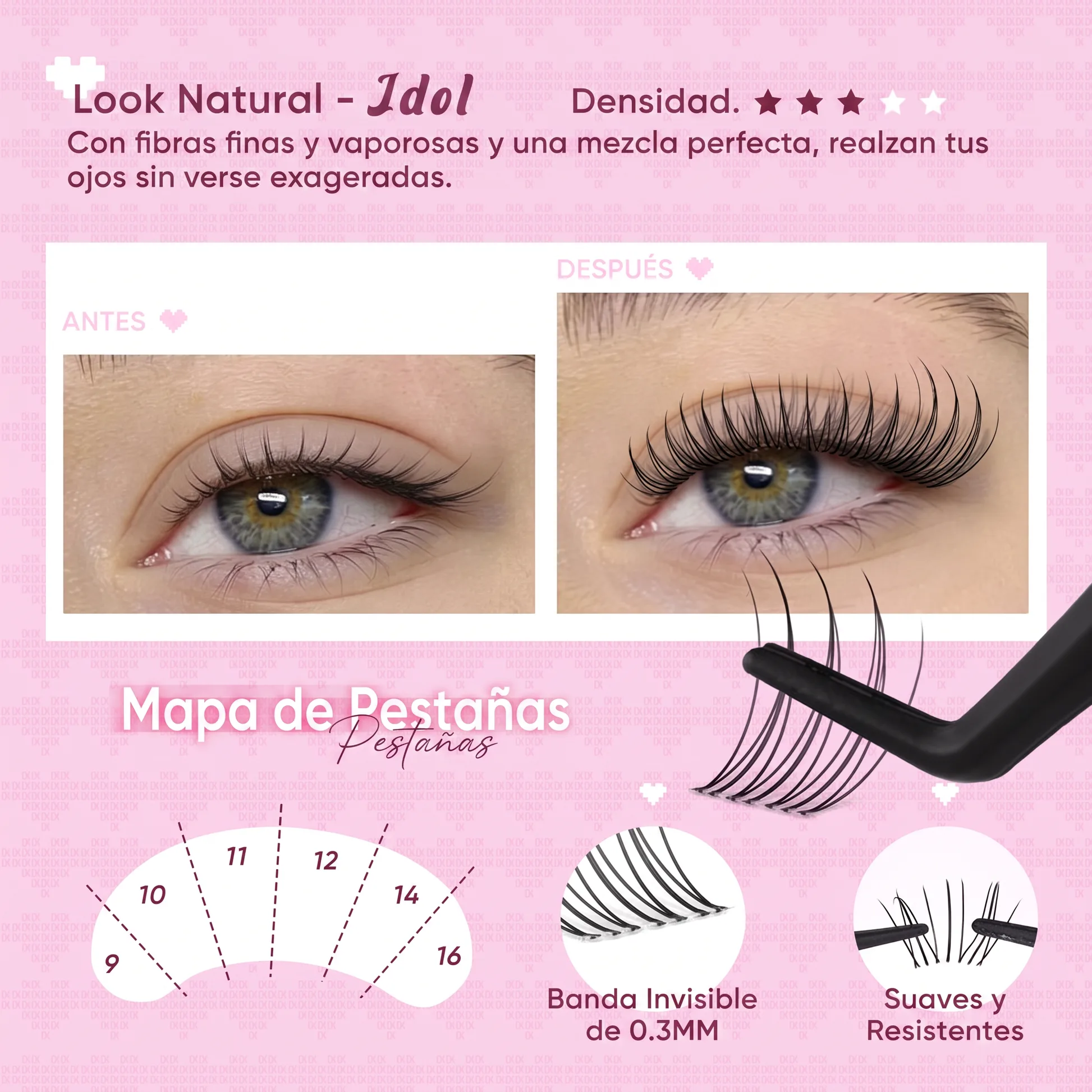 Look Natural Idol - Antes y Después