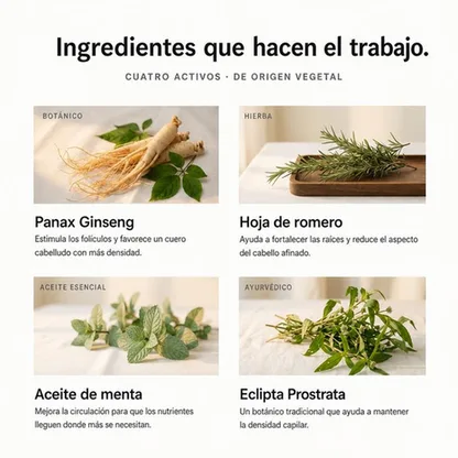 Sistema Regenerador Capilar Micro-Infusión Crecimiento Natural Sérum Anticaída 16ml