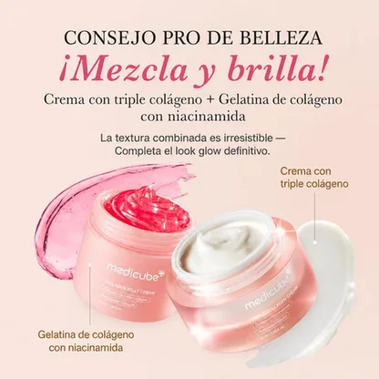 Crema Triple Colágeno — Niacinamida y Elastina Antiedad 50ml