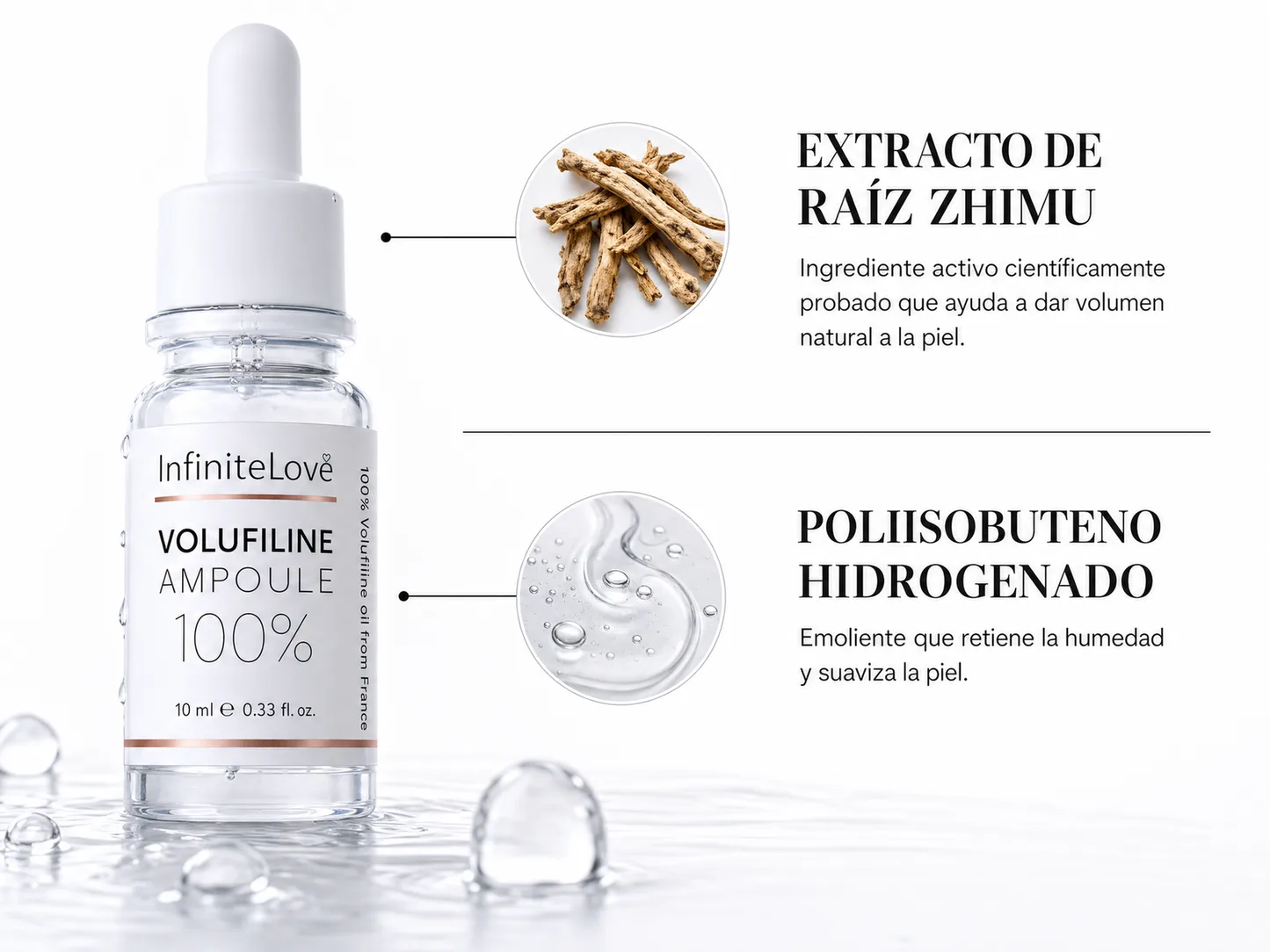 InfiniteVolu - Sérum Volufiline 100% Ampolla Reafirmante