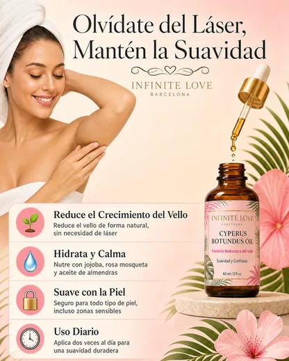InfiniteOil - Aceite Reductor del Vello