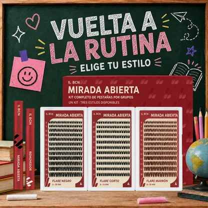Mirada Abierta — Kit Completo de Pestañas por Grupos