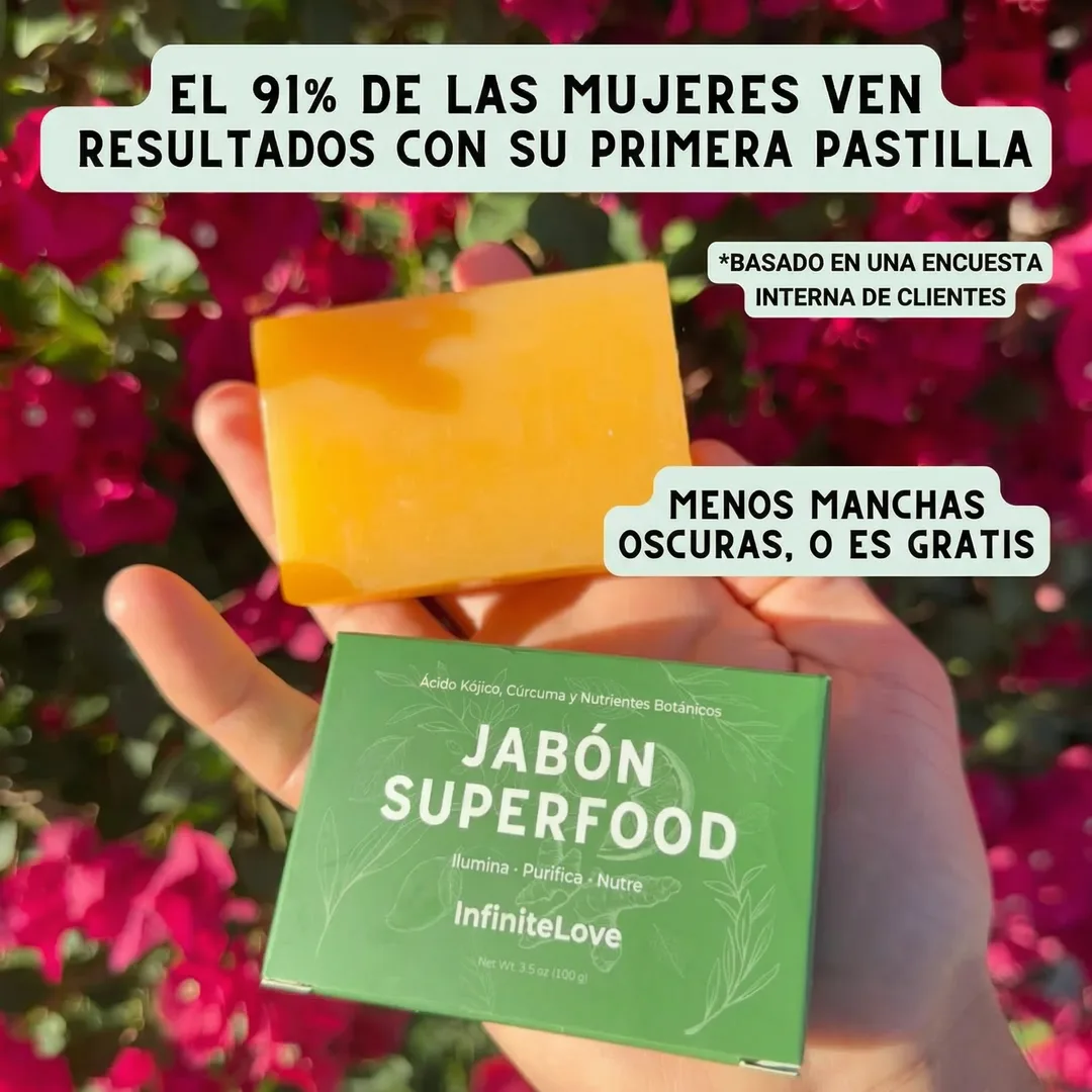Jabón Antimanchas con Ácido Kójico y Cúrcuma – Aclara, Ilumina y Unifica la Piel