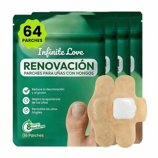 Parches Renovadores para Uñas – Tratamiento Nocturno 8h