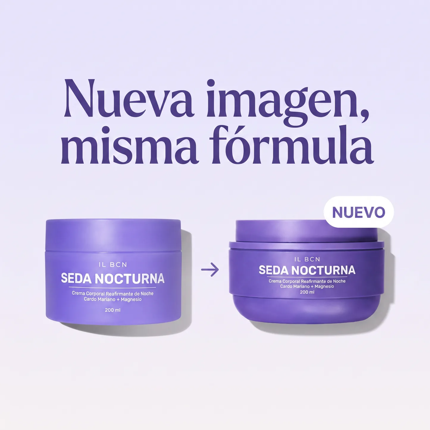 Seda Nocturna — Crema Corporal Reafirmante de Noche · 200 ml