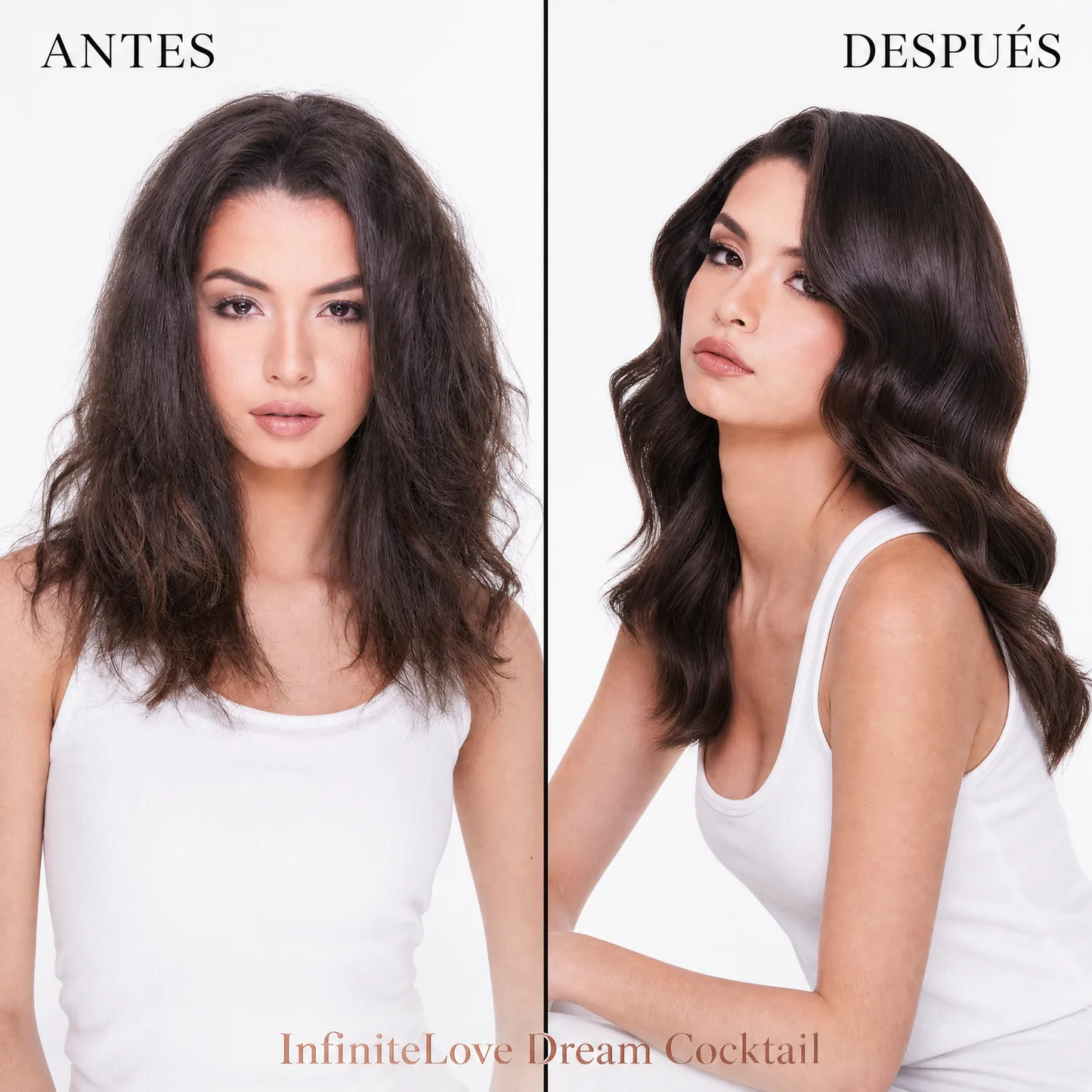 InfiniteLove Dream Cocktail - Tratamiento Capilar con Aceite de Coco Sin Enjuague