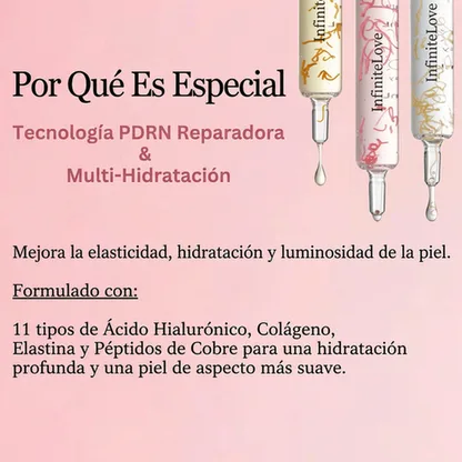 Ampolla Rejuvenecedora Pink Glow – Efecto Piel Lisa y Luminosa