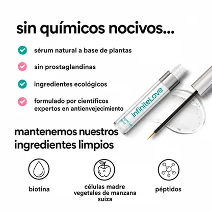 InfiniteLove Mirada Sublime — Sérum Fortalecedor para Pestañas 8 ml