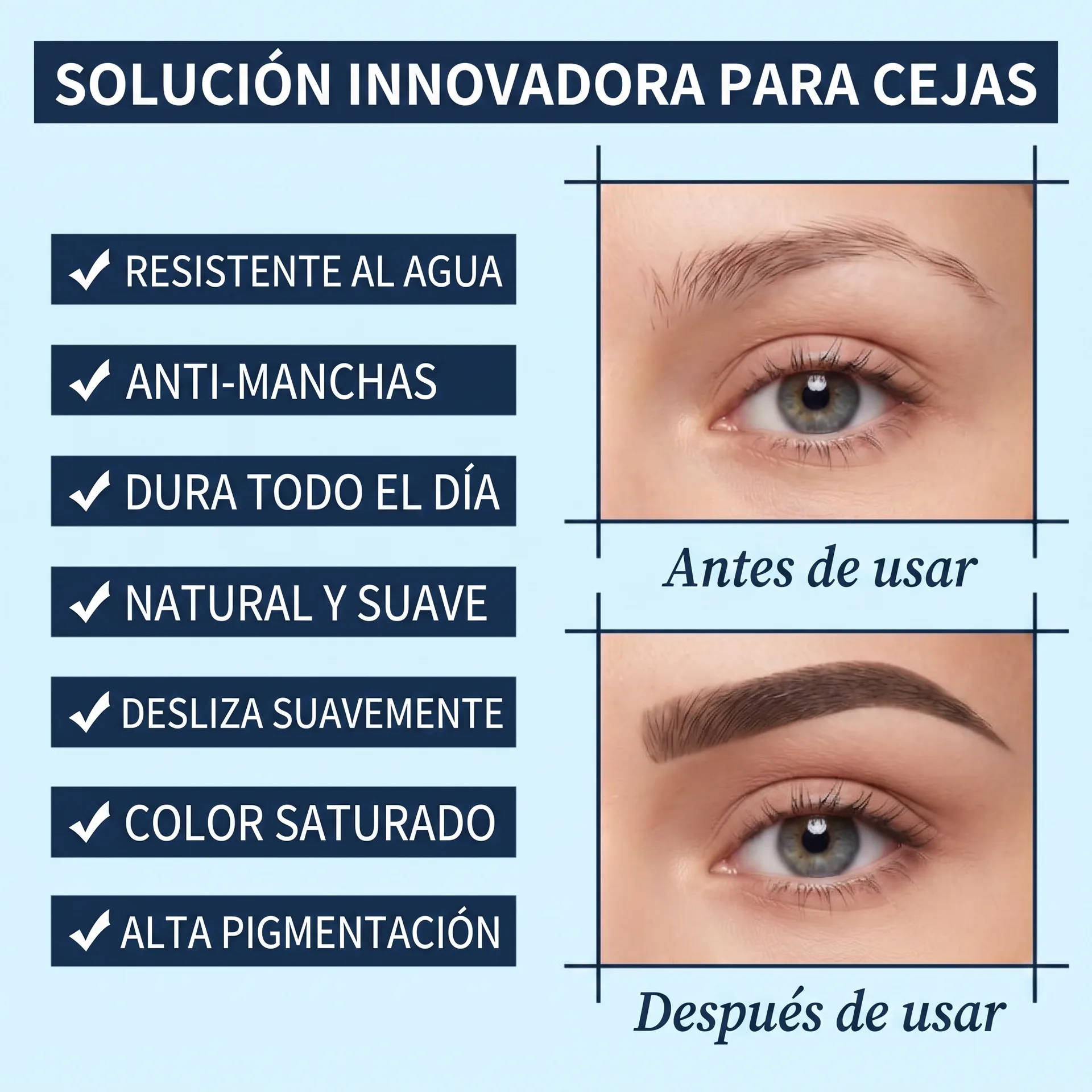 Solución Innovadora Para Cejas - 7 Beneficios