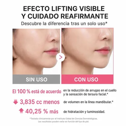 Crema Antiarrugas de Cuello PDRN Colágeno con Gua Sha — Reafirma Cuello y Escote 90 g