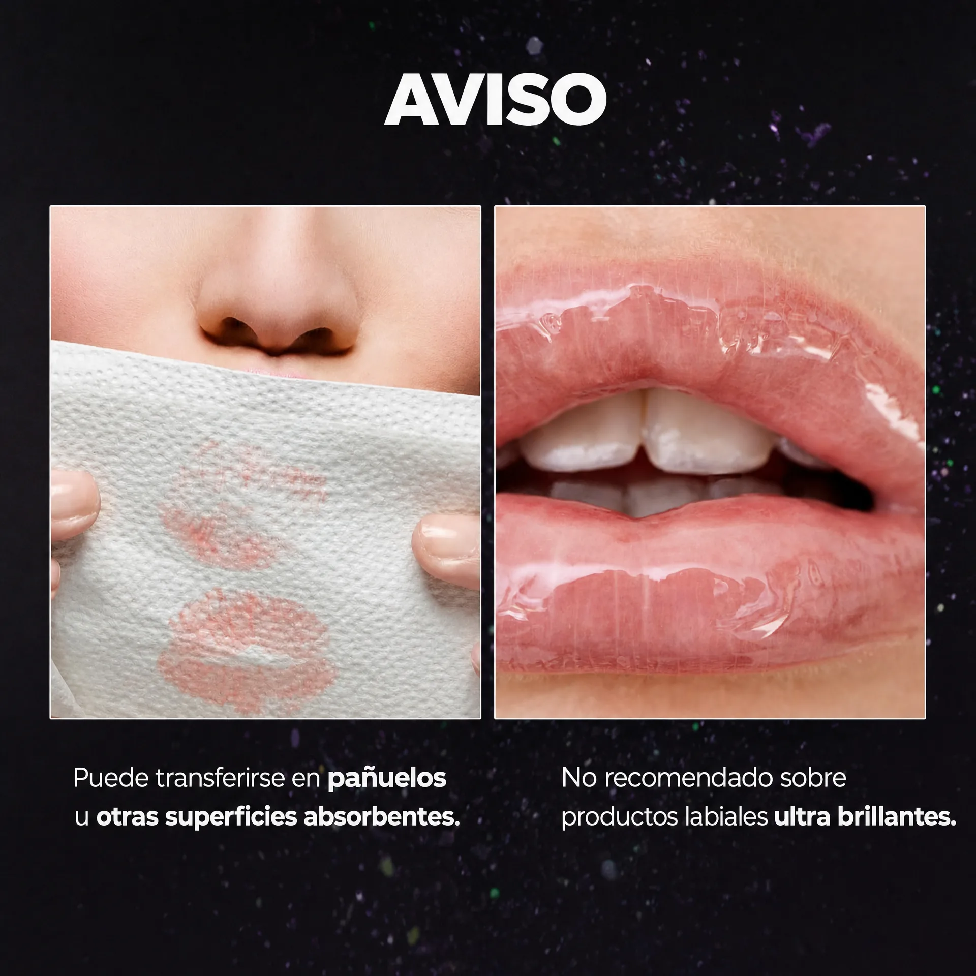 Aviso - Fijador Magico de Labios InfiniteLove