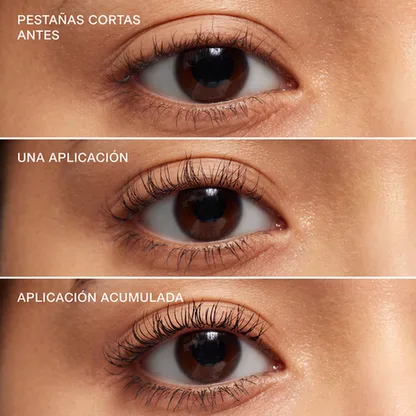 Pestañas Cortas Antes Después