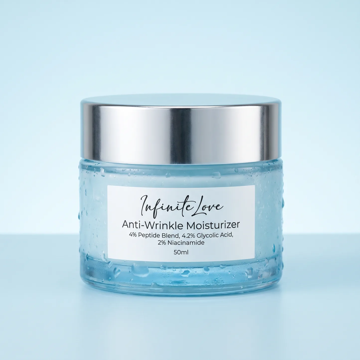Crema Hidratante Antiarrugas con Péptidos y Ácido Glicólico 50ml