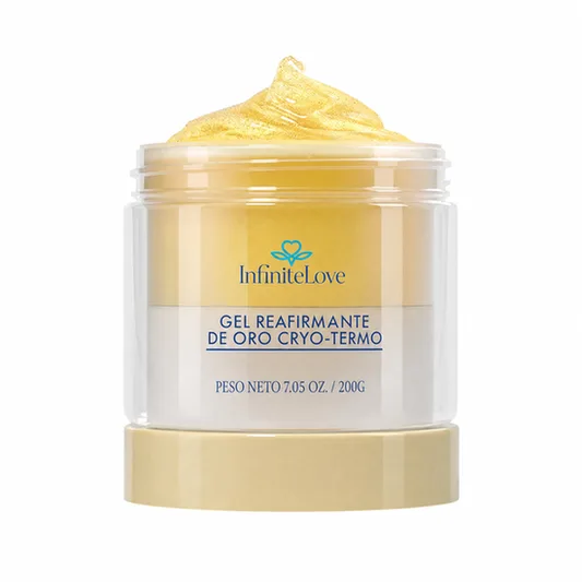 Gel Reafirmante de Oro Cryo-Termo — Reafirma y Reduce la Celulitis 200 g