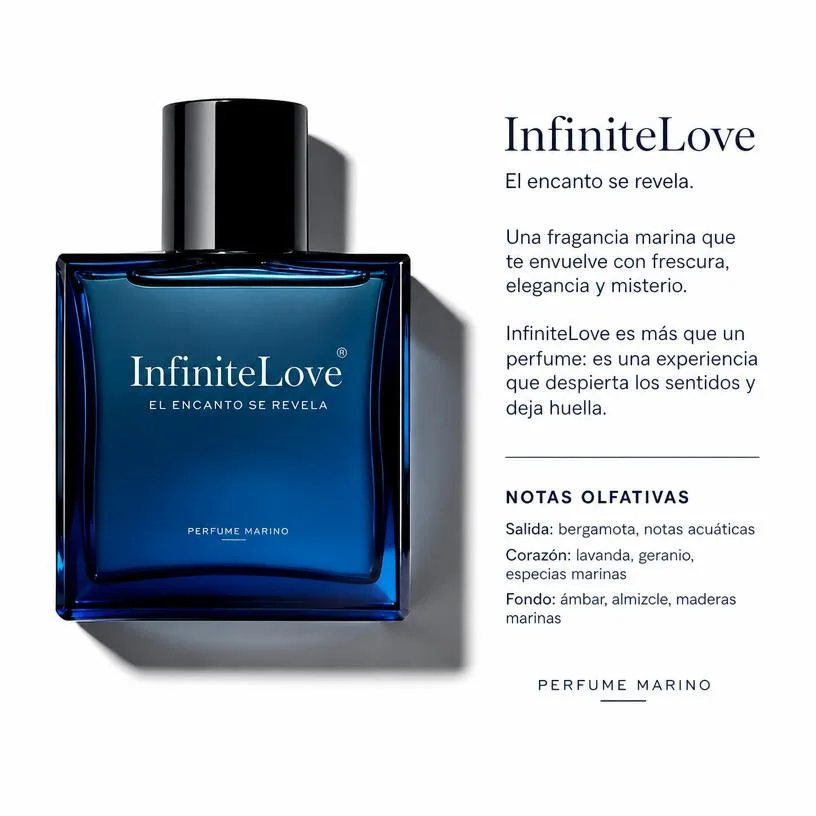 Perfume Marino para Hombre — Colonia Fresca Oceánica de Larga Duración 50 ml