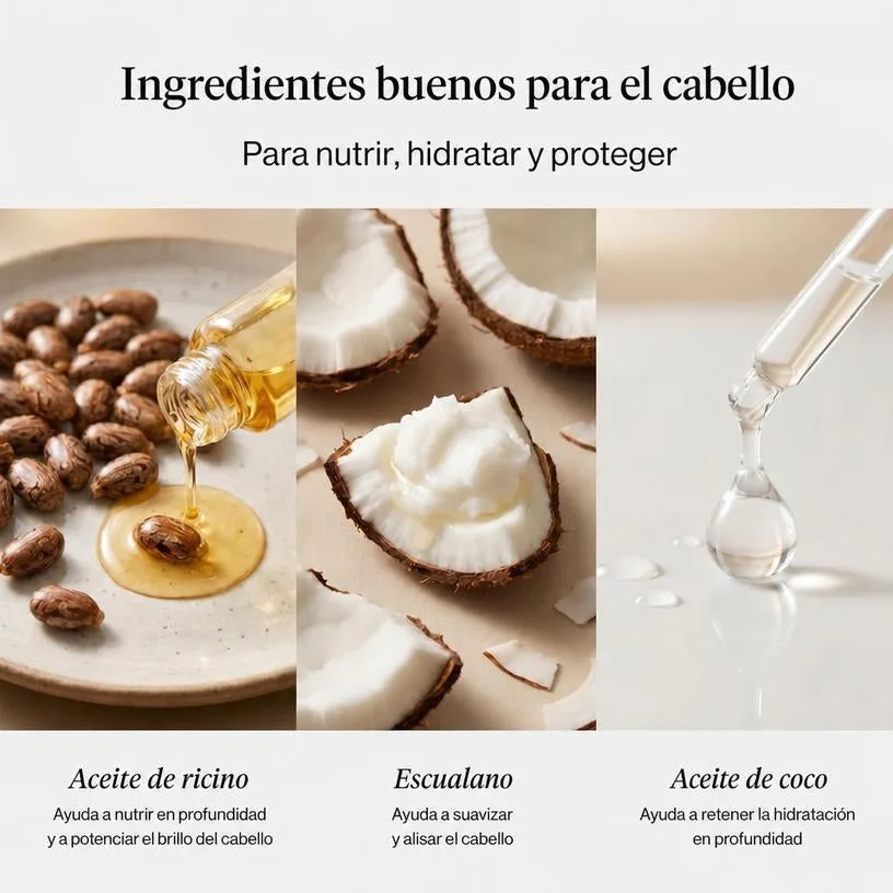 Crema Secado al Aire Alisante — Aceite de Ricino y Coco Anti-Frizz 148ml