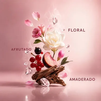 Senorita Woman Eau de Parfum Floral Frutal Romántico Peonía Granada Almizcle Mujer 100ml