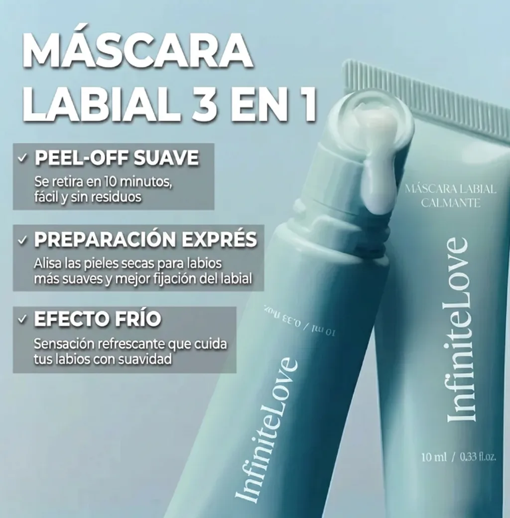 Máscara Labial Peel-Off 3 en 1 – Soothing Prep Lip Mask