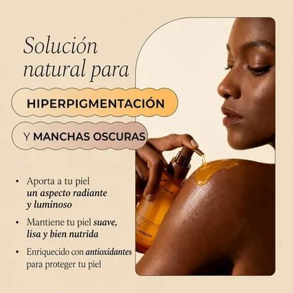 Aceite Corporal Iluminador Antimanchas Cúrcuma Vitamina C Ácido Kójico 240ml