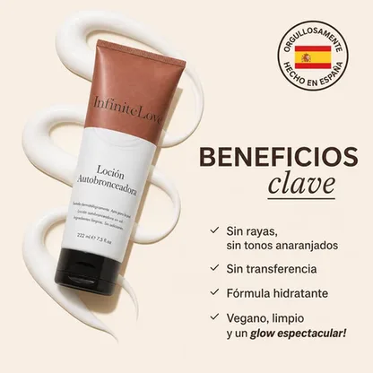 Loción Autobronceadora Corporal — Bronceado Natural sin Sol