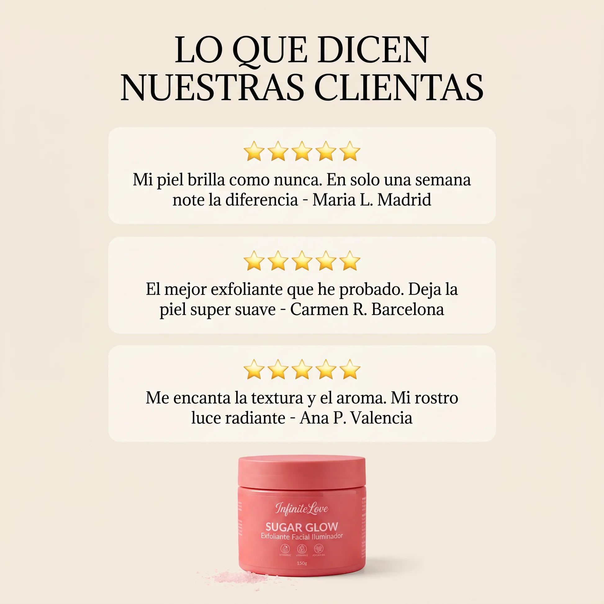 Testimonios Clientas