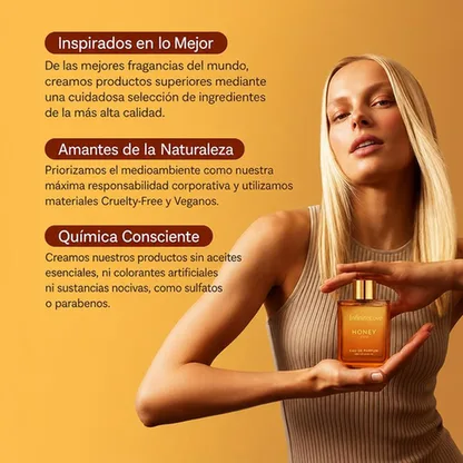Eau de Parfum Honey Oud · Miel y Oud (Unisex) — 100 ml