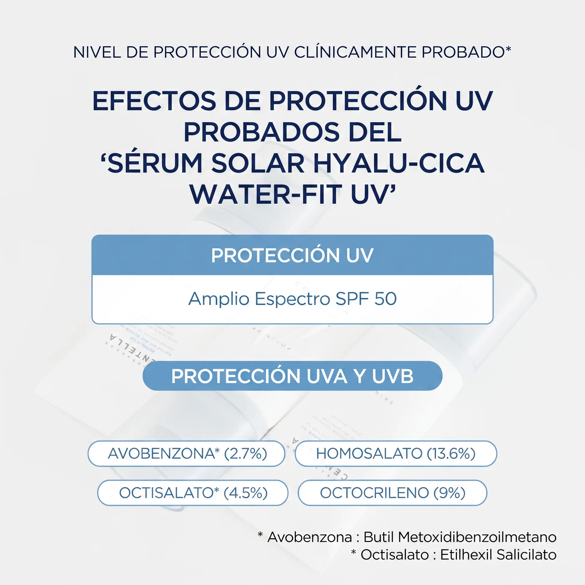Proteccion UV Clinicamente Probada
