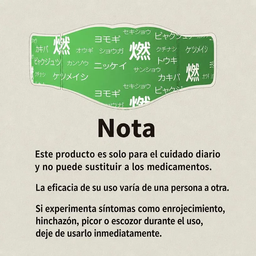 Parches Herbales Balance — Fórmula Japonesa 6 Hierbas Alivio Menstrual 5 uds