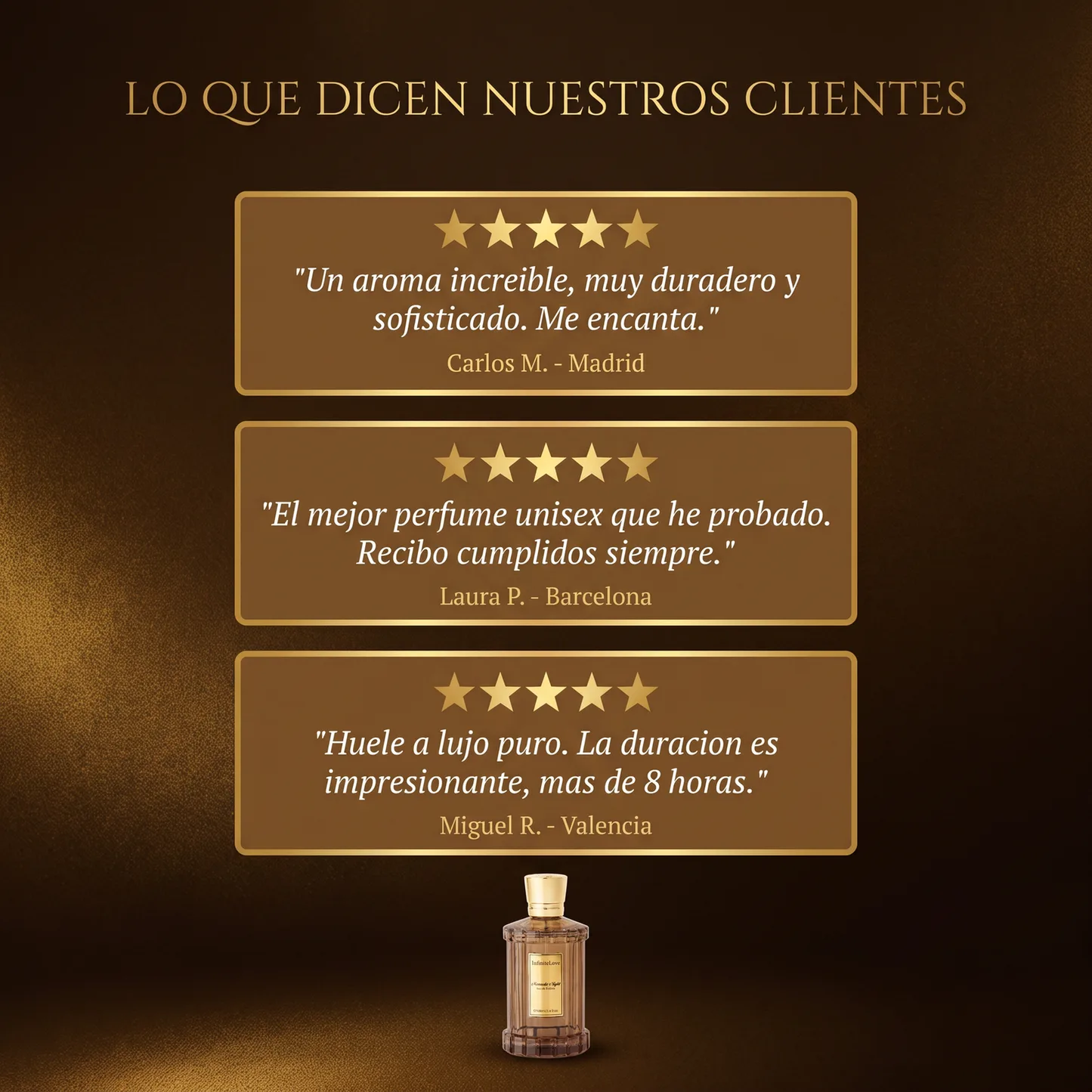 Nomadic Night - Eau de Parfum para Hombre con Oud Ahumado y Ámbar 100ml