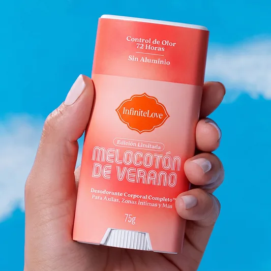 Desodorante Corporal Melocotón de Verano InfiniteLove 75g