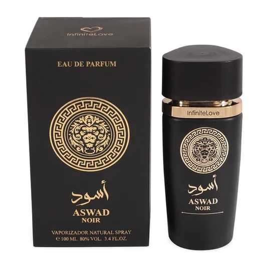 Aswad Noir Eau de Parfum Oriental Amaderado Especiado Ambar Vainilla Hombre 100ml