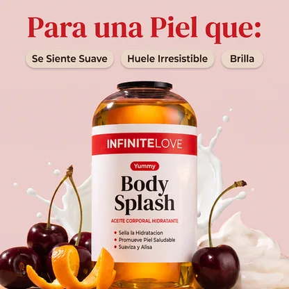 Para una Piel que: Se Siente Suave, Huele Irresistible, Brilla