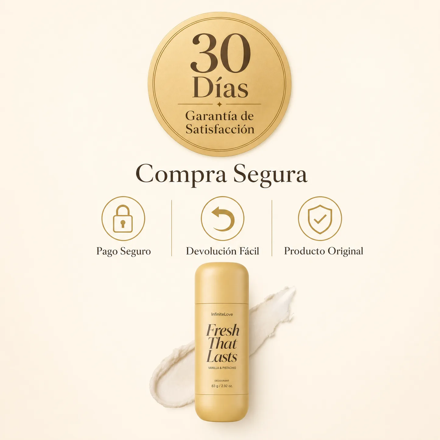 InfiniteFresh — Desodorante Aclarante con Ácido Kójico