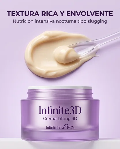 Infinite3D - Crema Lifting 3D Coreana con 17 Péptidos